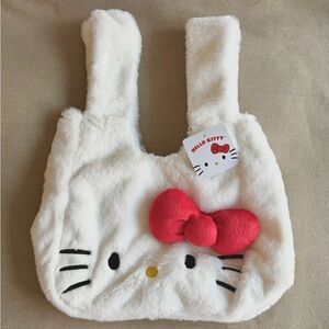 Brand New: Hello Kitty Plush Tote Bag